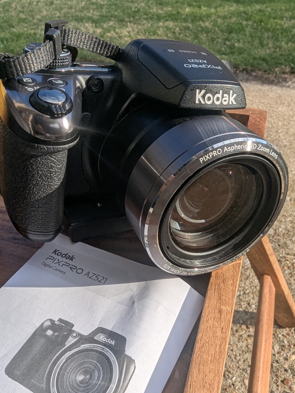 Kodak Black PIXPRO AZ521 Digital Camera with Zoom Lens